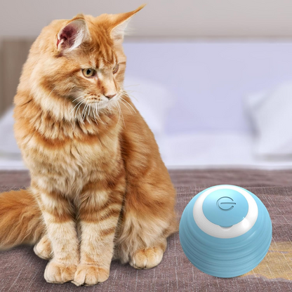 Pelota Interactiva 360° para gatos y perros